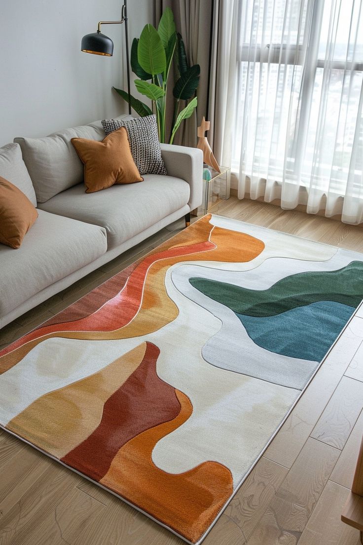 Abstract Rug
